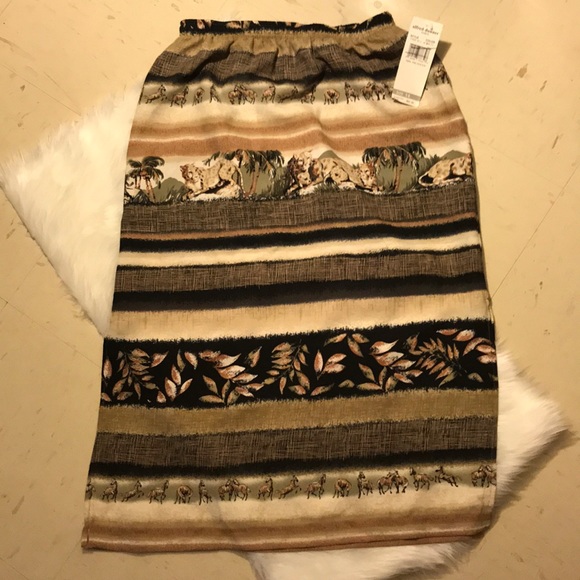Alfred Dunner Kenya Skirt - Picture 2 of 6